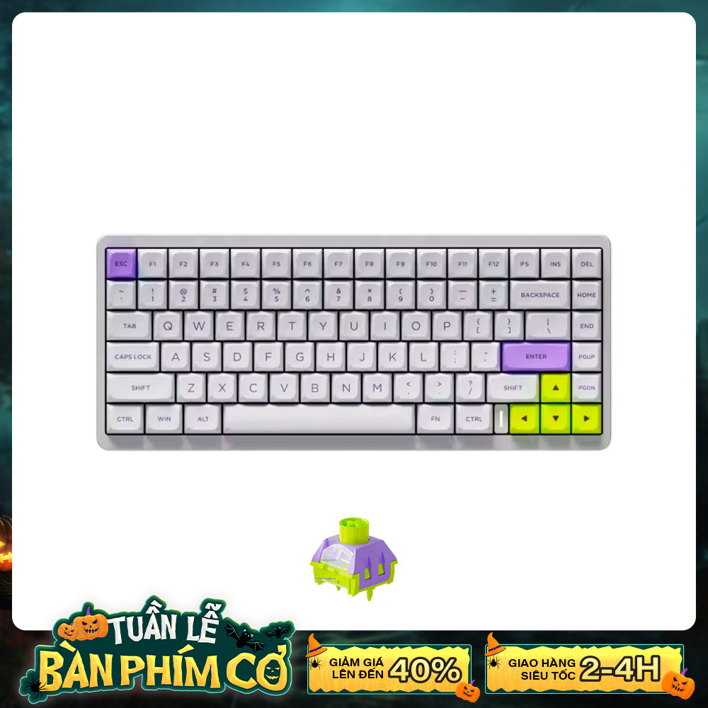 Bàn phím cơ không dây Rapoo Aesco A83 Rapid Trigger RGB Hotswap (Pop Pro Magnetic Sw)