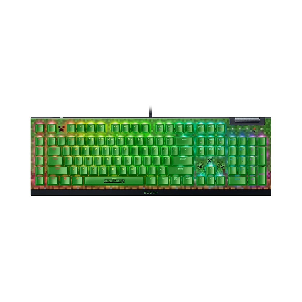 Bàn phím cơ Razer BlackWidow V4 X Minecraft Edition RZ03-04704100-R3M1