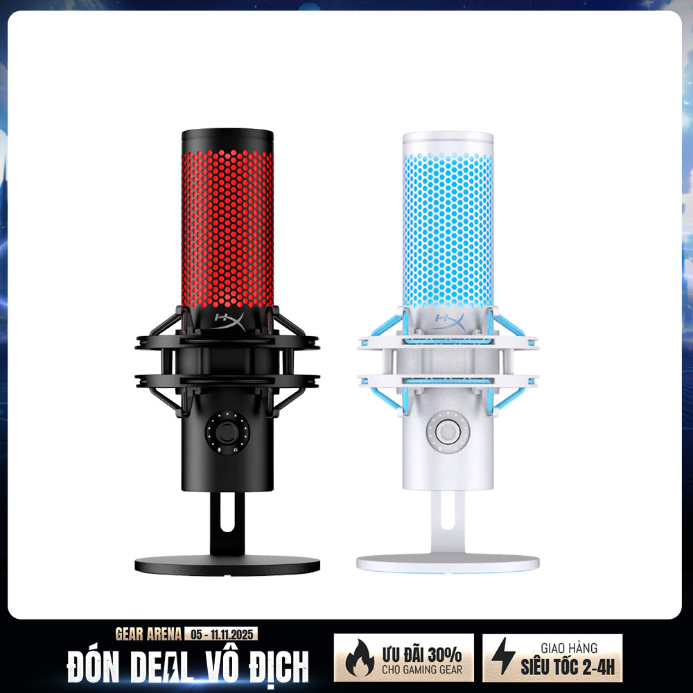 Thiết bị Stream Microphone HyperX QuadCast 2