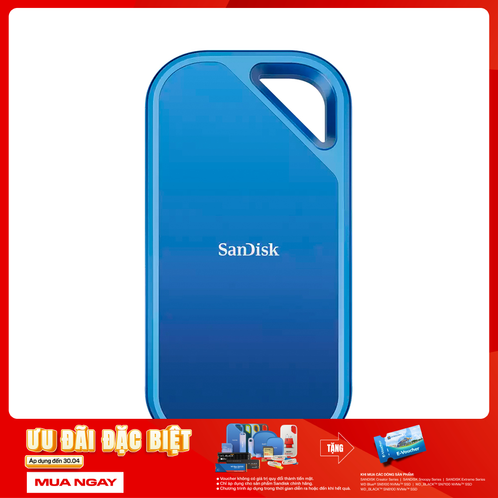 Ổ cứng di động SSD 2TB SanDisk Creator Pro 2000MB/s SDSSDE81C-2T00-G25