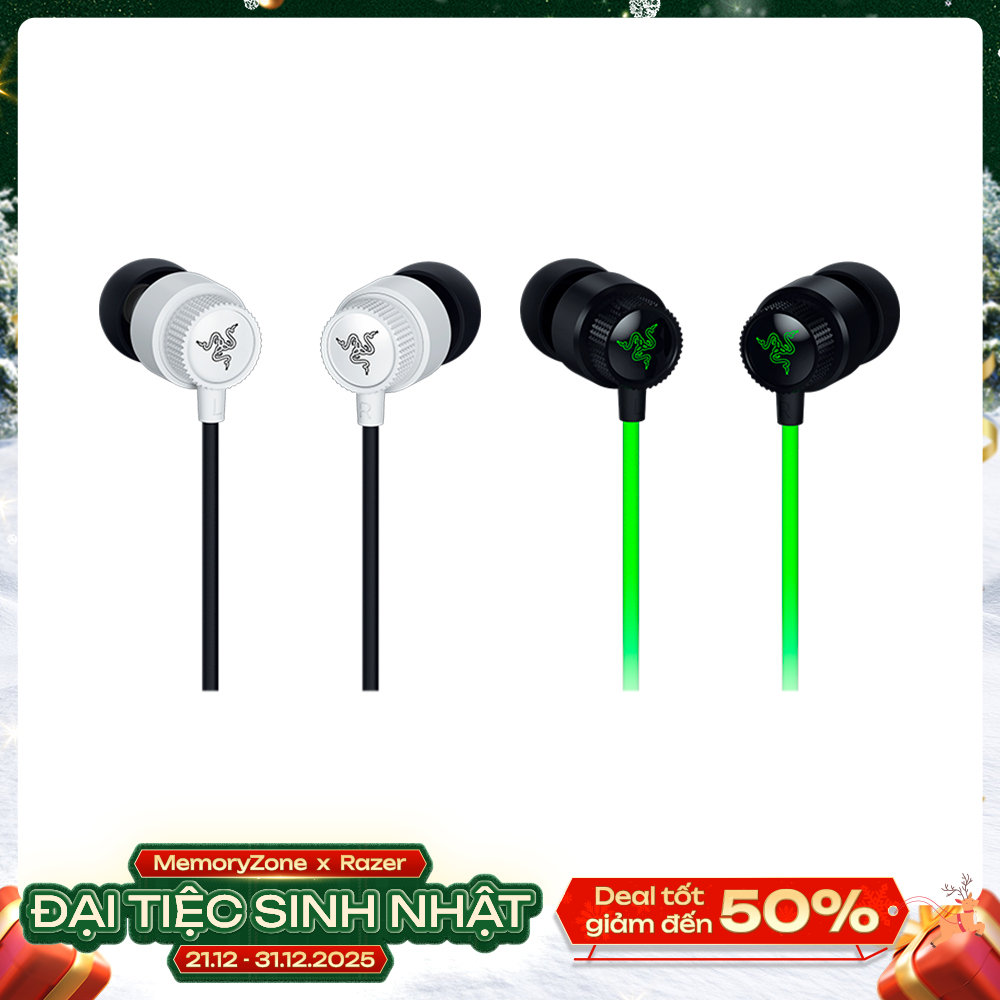 Tai Nghe Razer Hammerhead V3 Wired Earbuds Premium Sound THX