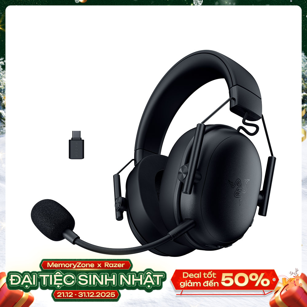 Tai Nghe không dây Razer Blackshark V3 X HyperSpeed