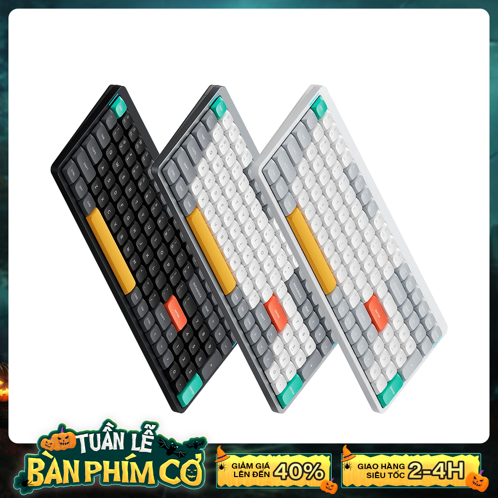 Bàn phím cơ không dây Nuphy Air96 V2 RGB Hotswap (Nuphy Sw)