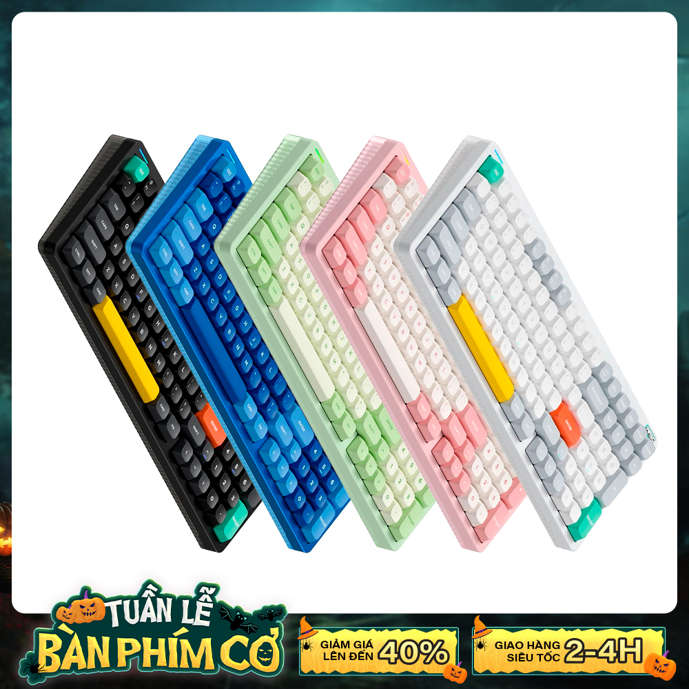 Bàn phím cơ không dây NuPhy Halo96 V2 RGB Hotswap (Nuphy Sw)
