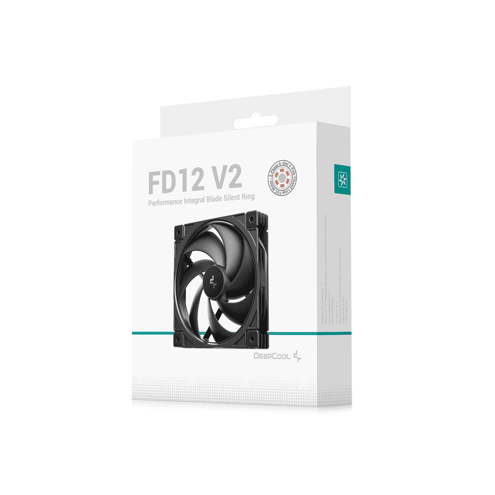 Quạt tản nhiệt Deepcool FD12 V2 (Fan Xuôi)