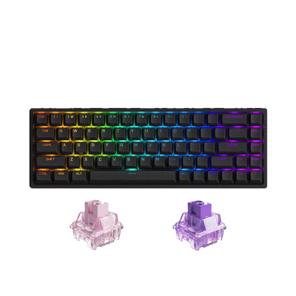 Bàn phím cơ AKKO 3068 v2 RGB Black (Akko CS Sw)