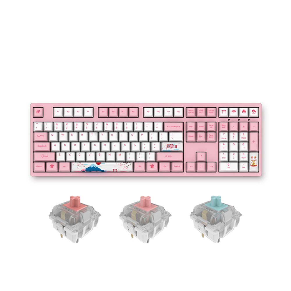 Bàn phím cơ AKKO 3108 World Tour Tokyo (Akko Sw V1)