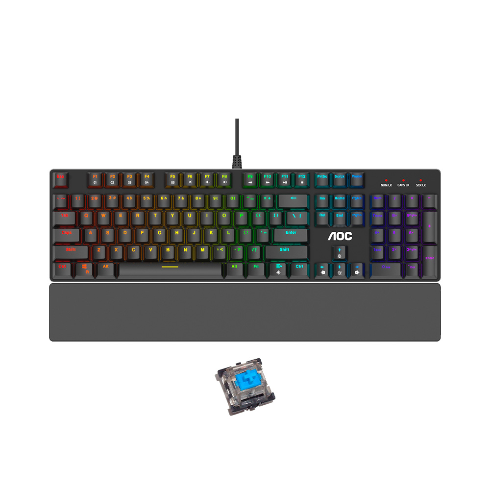 Bàn phím cơ AOC GK500 RGB