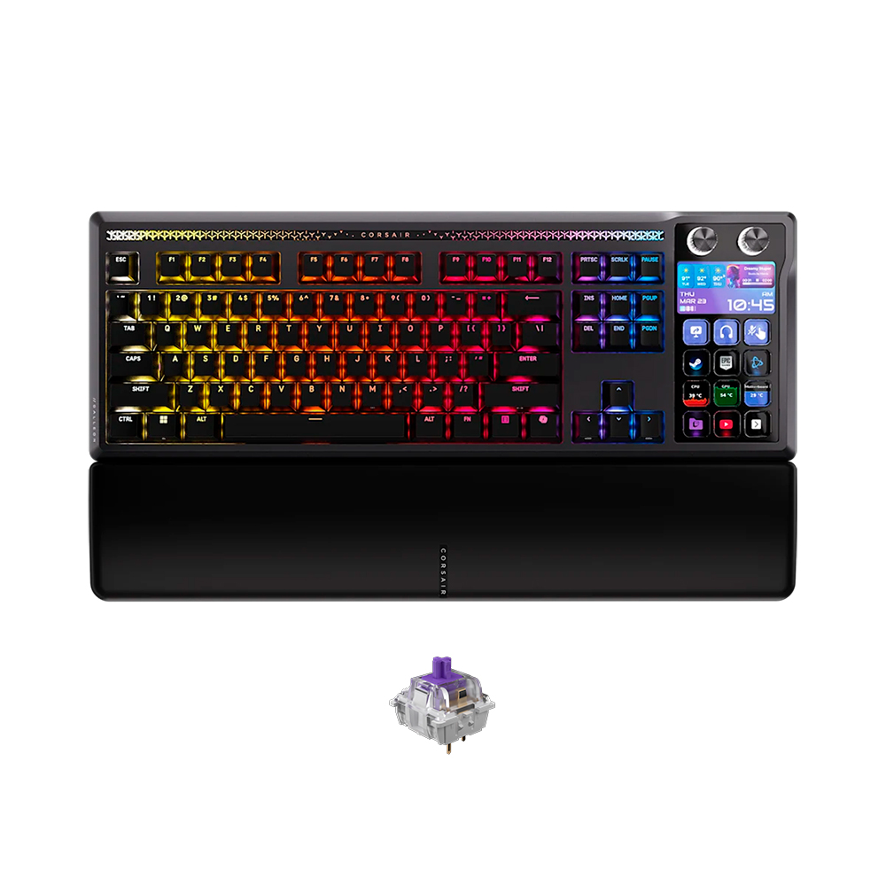 Bàn phím cơ Corsair Galleon 100 SD Stream Deck RGB Hotswap (Corsair MLX Sw)