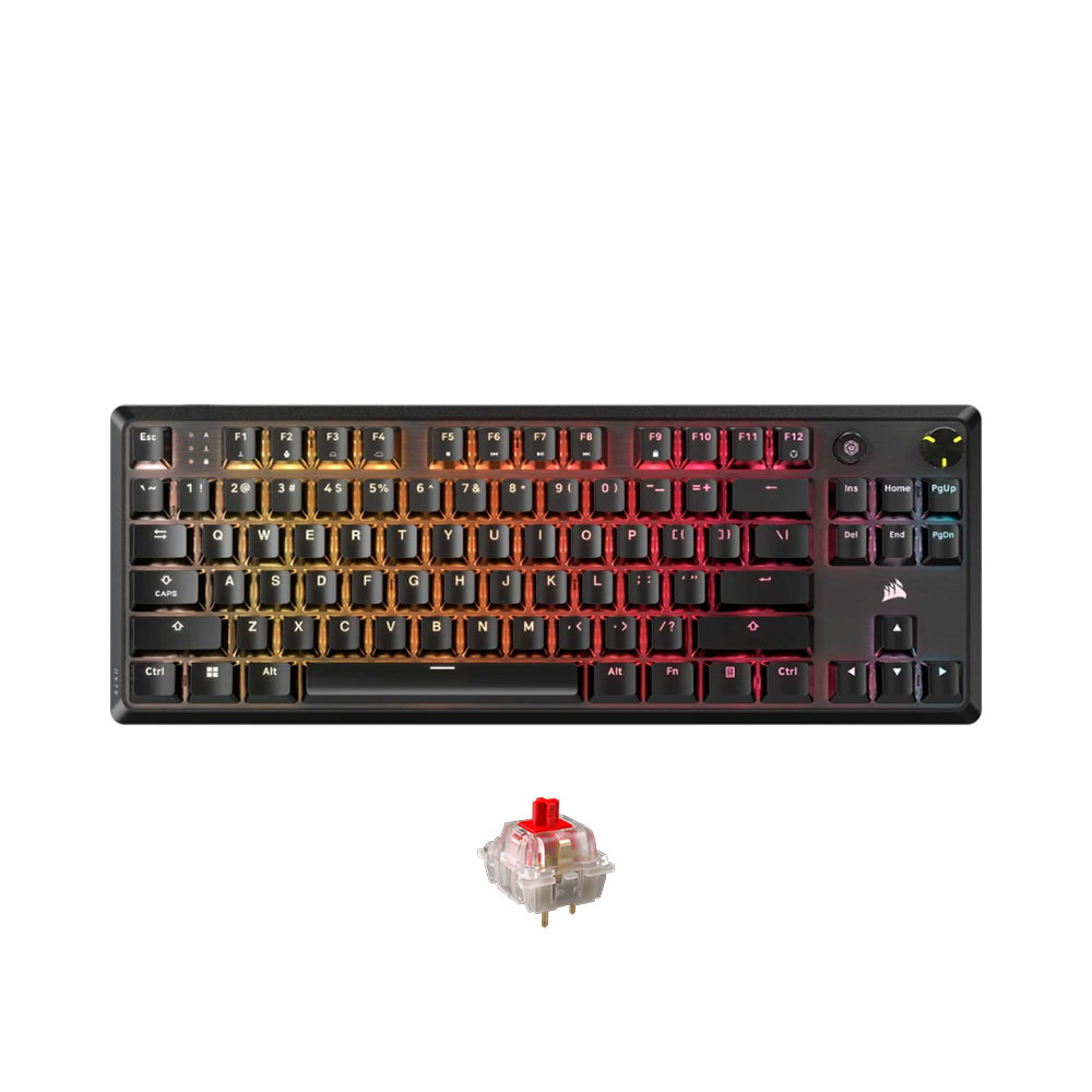 Bàn phím cơ Corsair K70 Core TKL RGB (Corsair MLX Sw) CH-911911E-NA