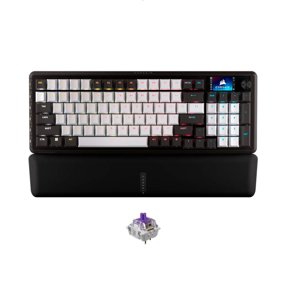 Bàn phím cơ Corsair Vanguard 96 Dual Tone RGB Hotswap SOCD (Corsair MLX Sw)