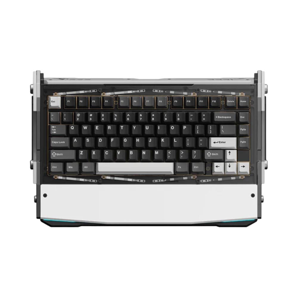 Bàn phím cơ Dry Studio Black Diamond 75 RT Alpine White Advance RGB Hotswap 8K Rapid Trigger (Magnetic Sw)