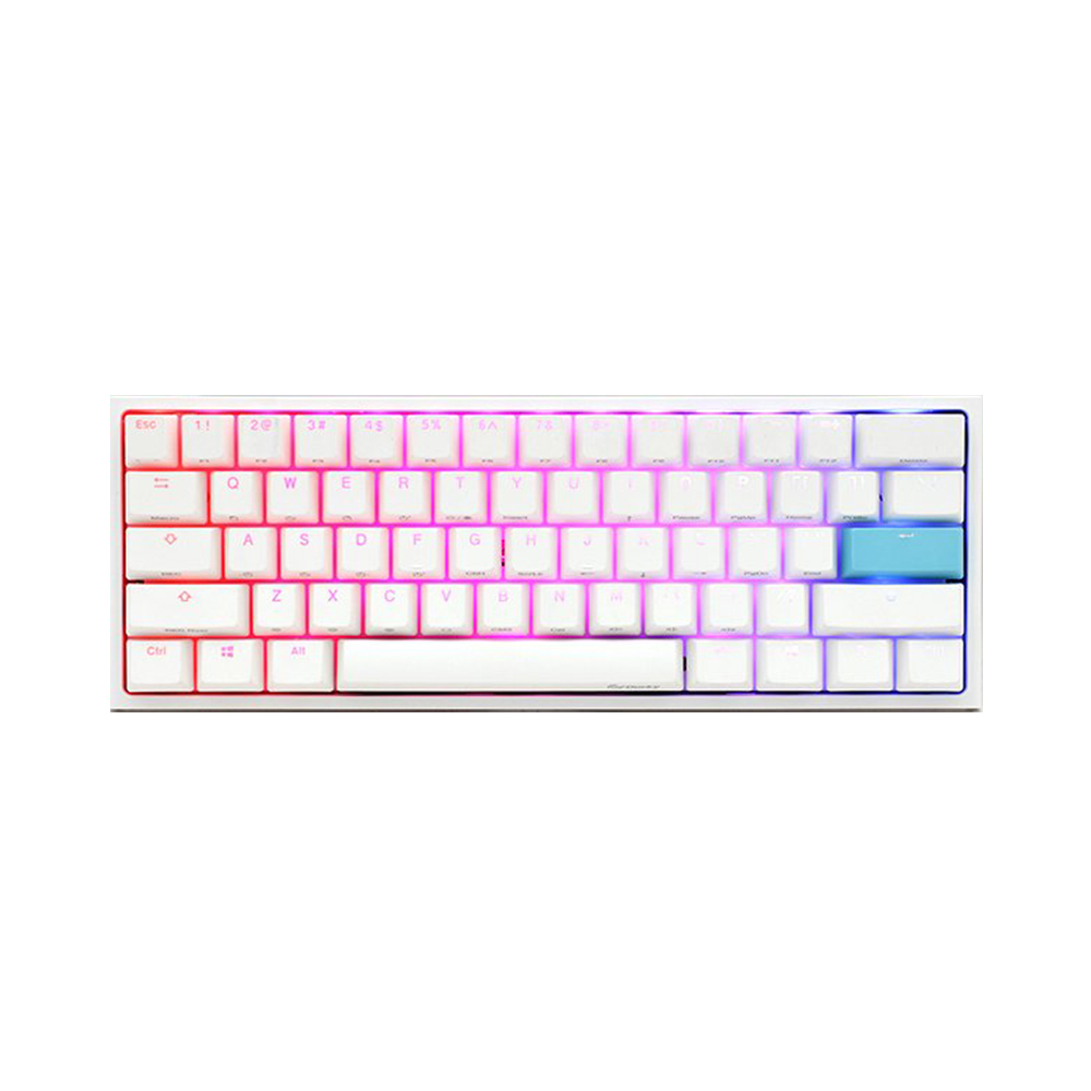 Bàn phím cơ DUCKY One 2 Mini Pure White RGB