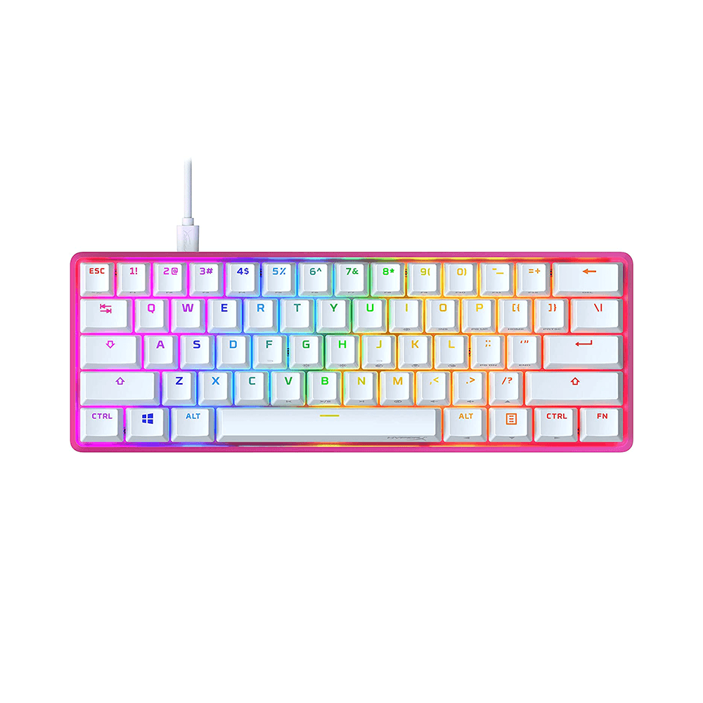 Bàn phím cơ HyperX Alloy Origins 60 Pink HyperX Red 572Y6AA