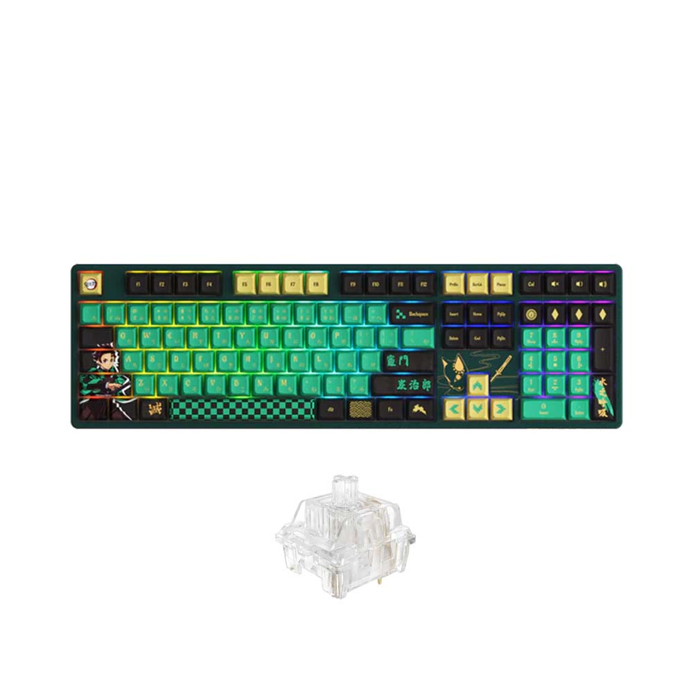 Bàn phím cơ không dây AKKO 5108B Plus Demon Slayer – Kamado Tanjirou (Akko CS Sw)