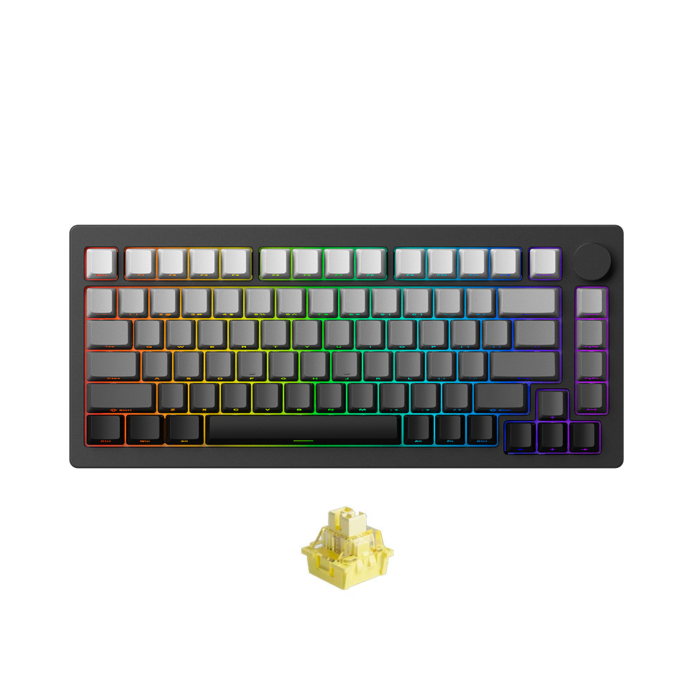 Bàn phím cơ không dây AKKO MonsGeek M1W HE SP V3 Dark Night RGB Hotswap (AKKO Magnetic Sw)