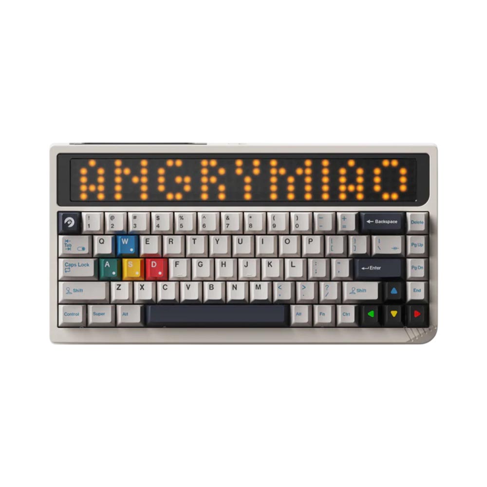 Bàn phím cơ không dây Angry Miao AM RGB 65 Cloud White RGB Hotswap (Angry Miao Sw)