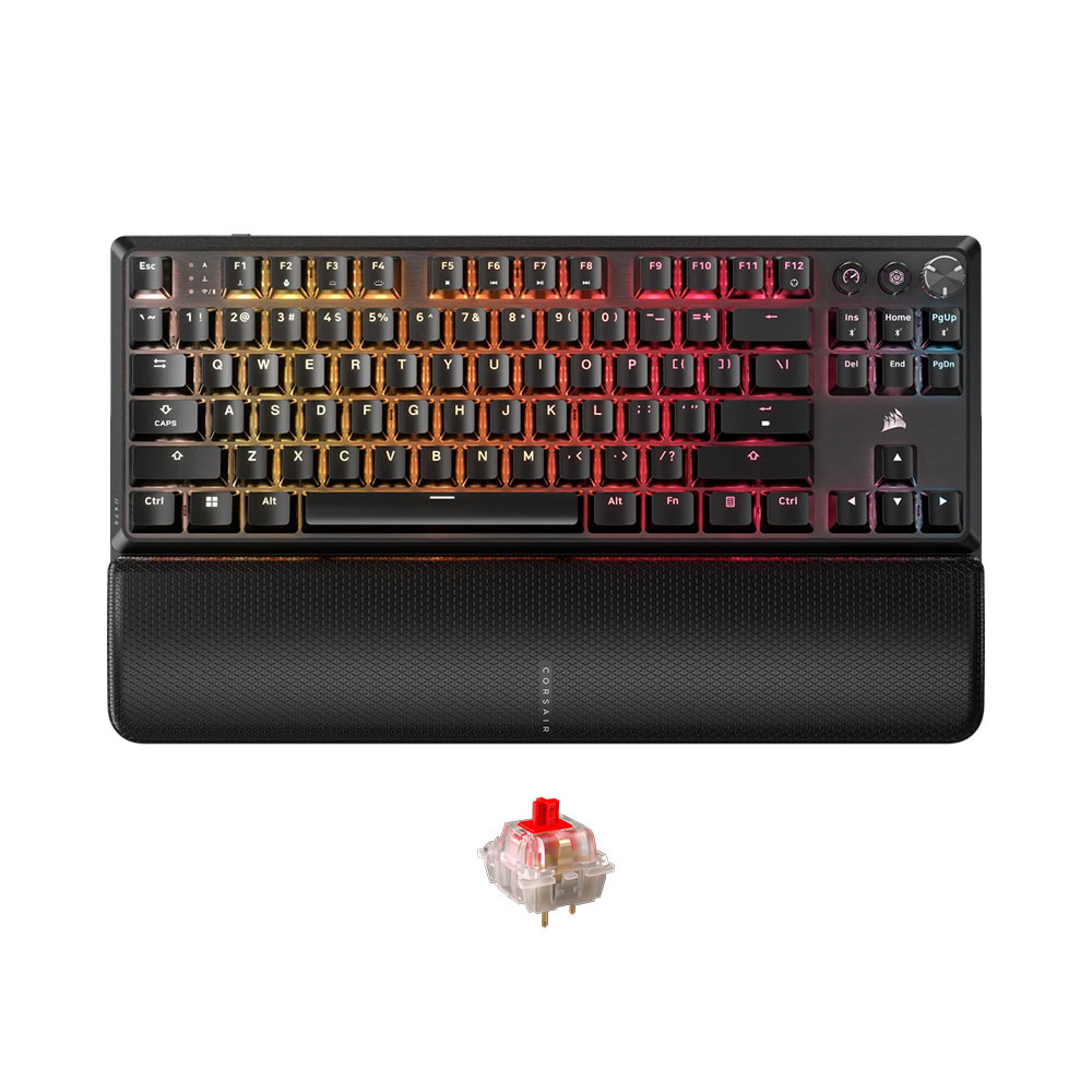 Bàn phím cơ không dây Corsair K70 Core TKL RGB (Corsair MLX Sw) CH-914901E-NA