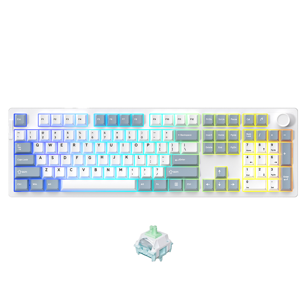 Bàn phím cơ không dây Dareu EK106 Pro Triple Mode Haze Blue (Dareu Sw)