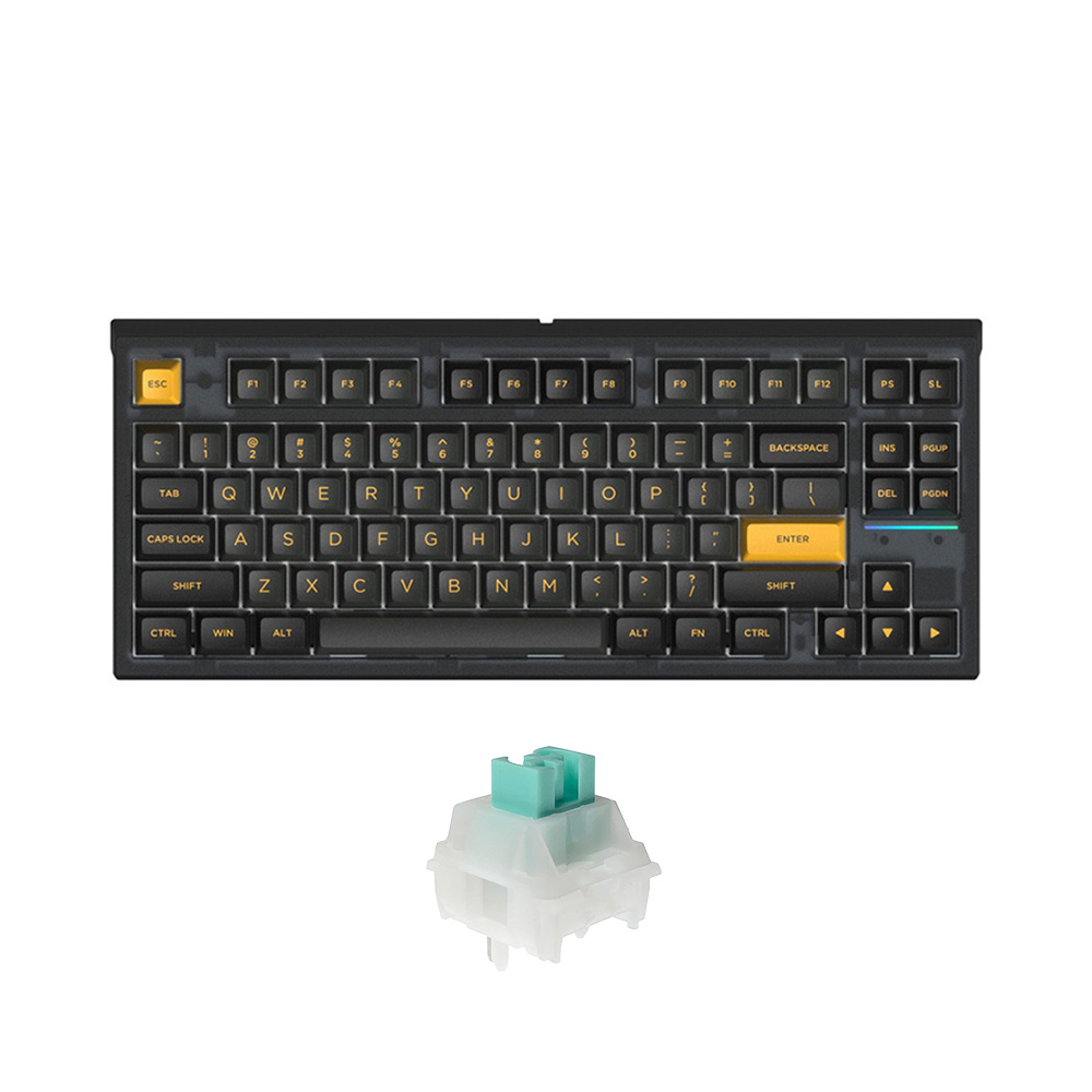 Bàn phím cơ không dây FL-Esports FL750 SAM Polar Night 3 Mode Led RGB HotSwap Kailh BOX Coolmint Switch