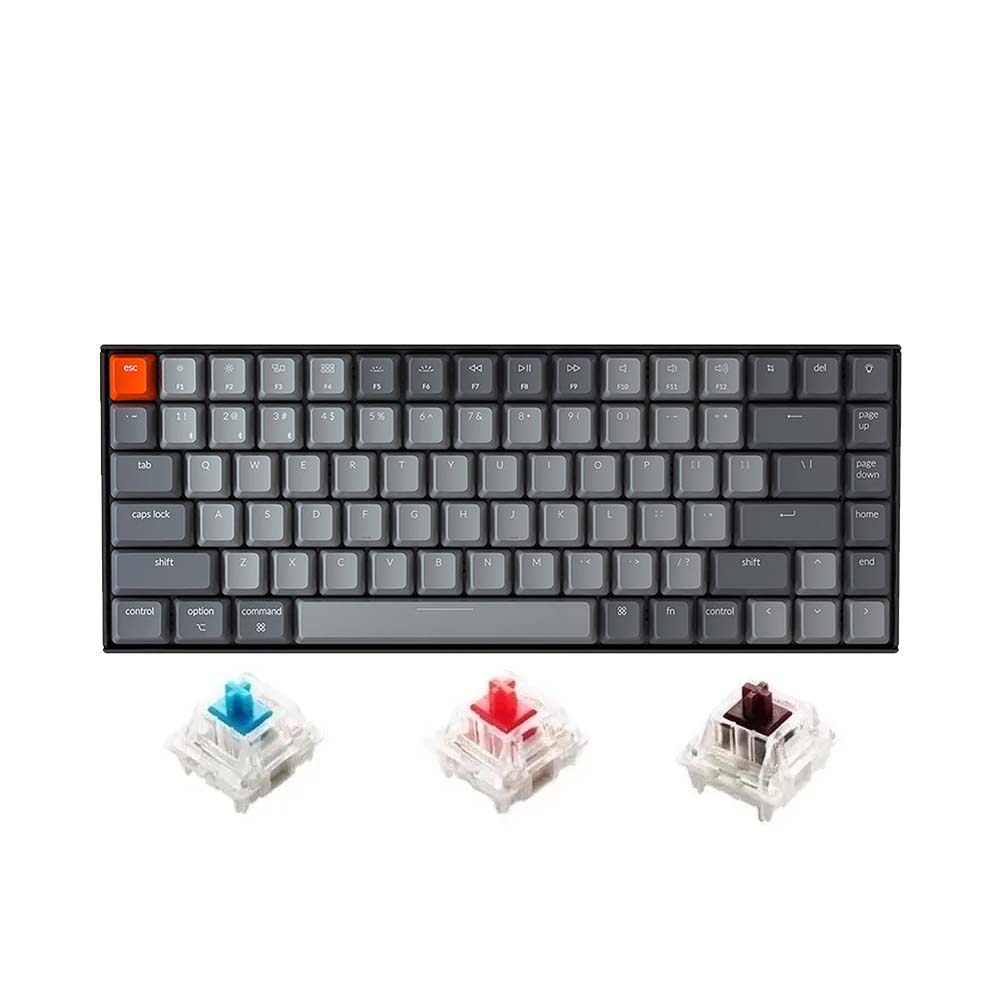Bàn phím cơ không dây Keychron K2V2 Version B White Led Gateron G Pro Switch Red / Blue / Brown