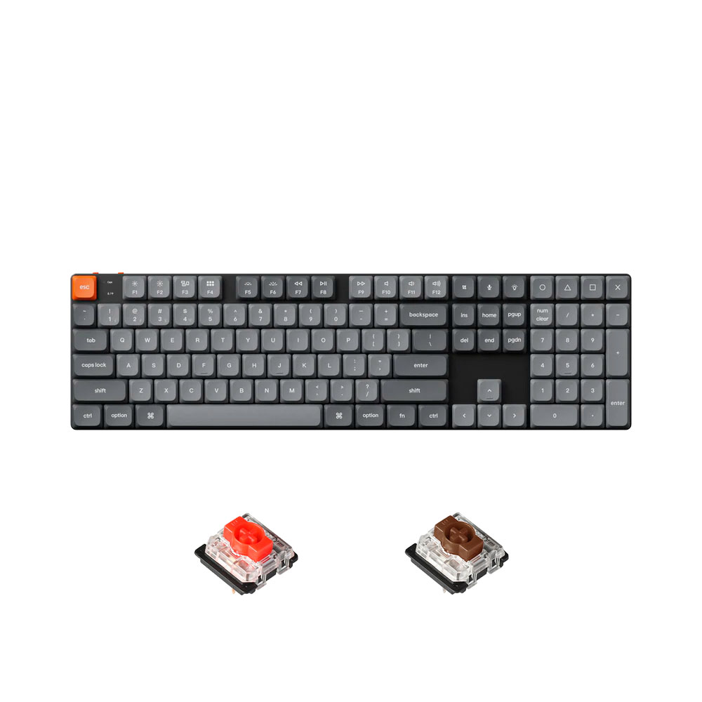 Bàn phím cơ không dây Keychron K5 Max RGB Hotswap (Gateron Sw)