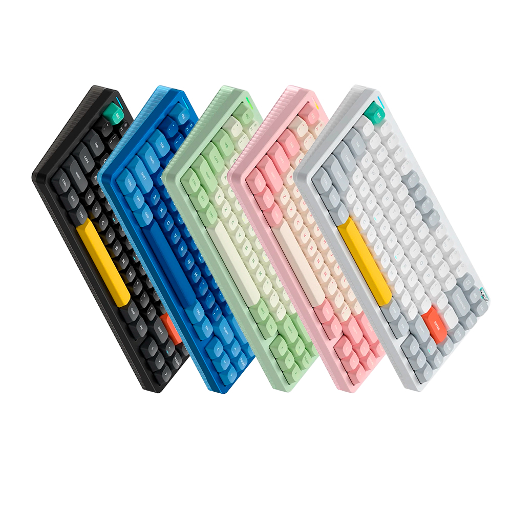 Bàn phím cơ không dây Nuphy Halo75 V2 RGB Hotswap (Nuphy Sw)