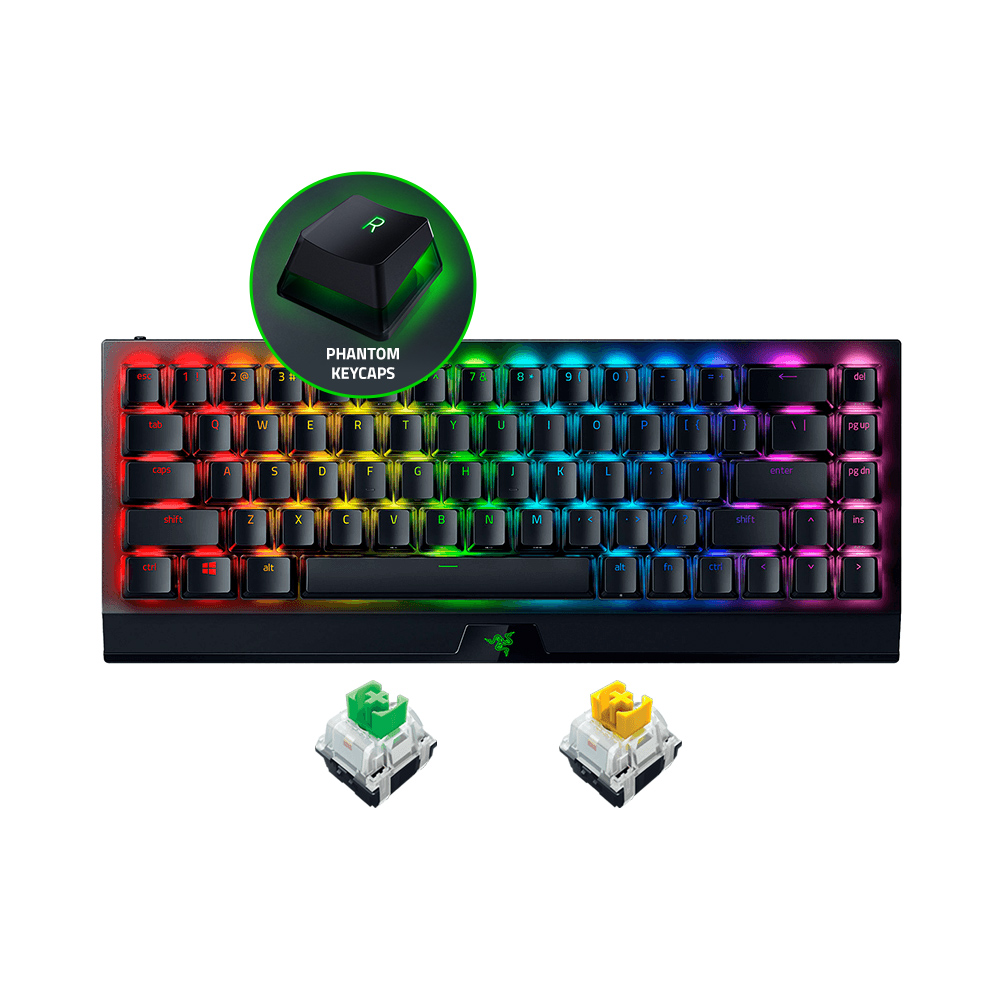[Phantom Edition] Bàn phím cơ không dây Razer BlackWidow V3 Mini HyperSpeed Phantom Edition