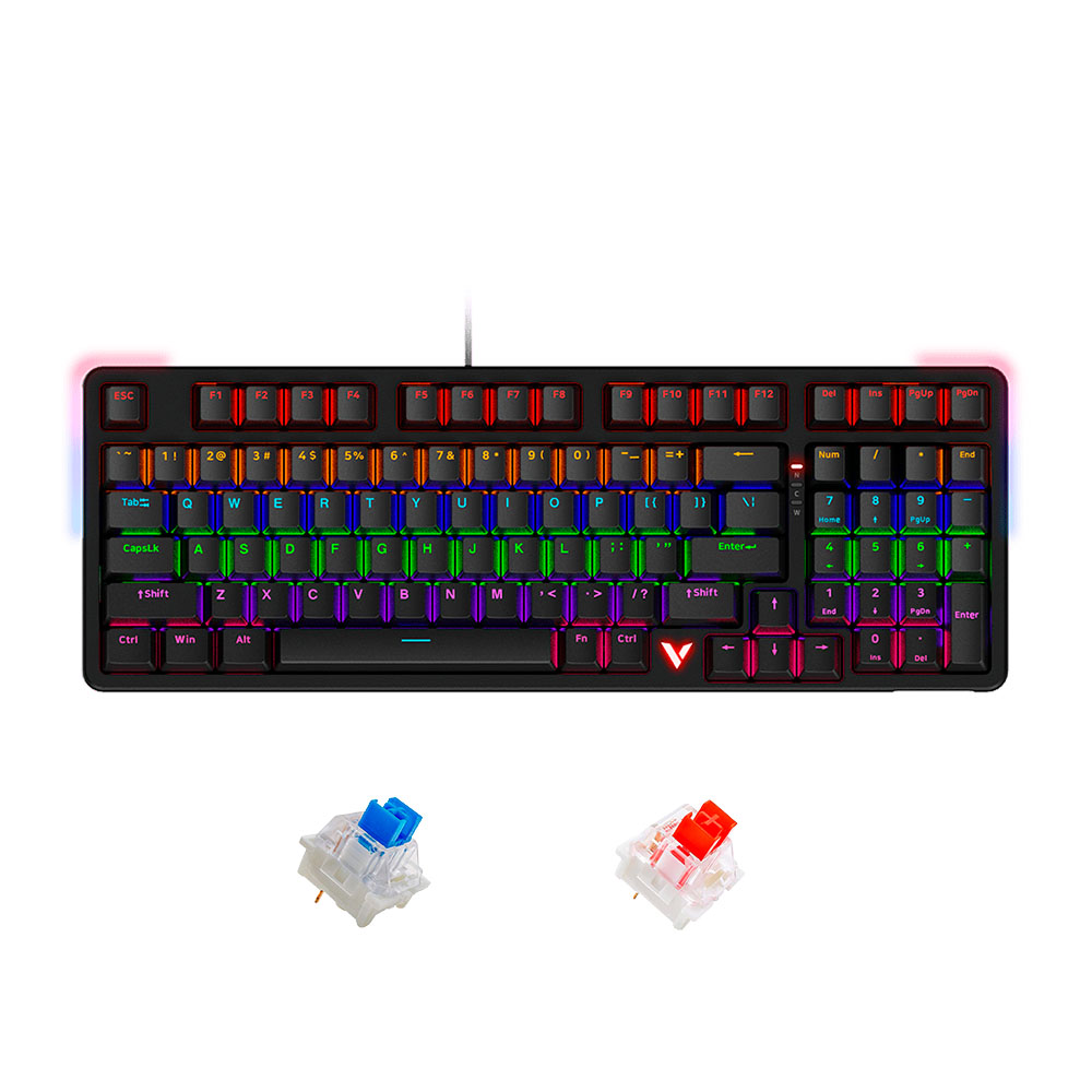 Bàn phím cơ Rapoo V500 Pro-98 2024 Multi Led (Rapoo Sw)