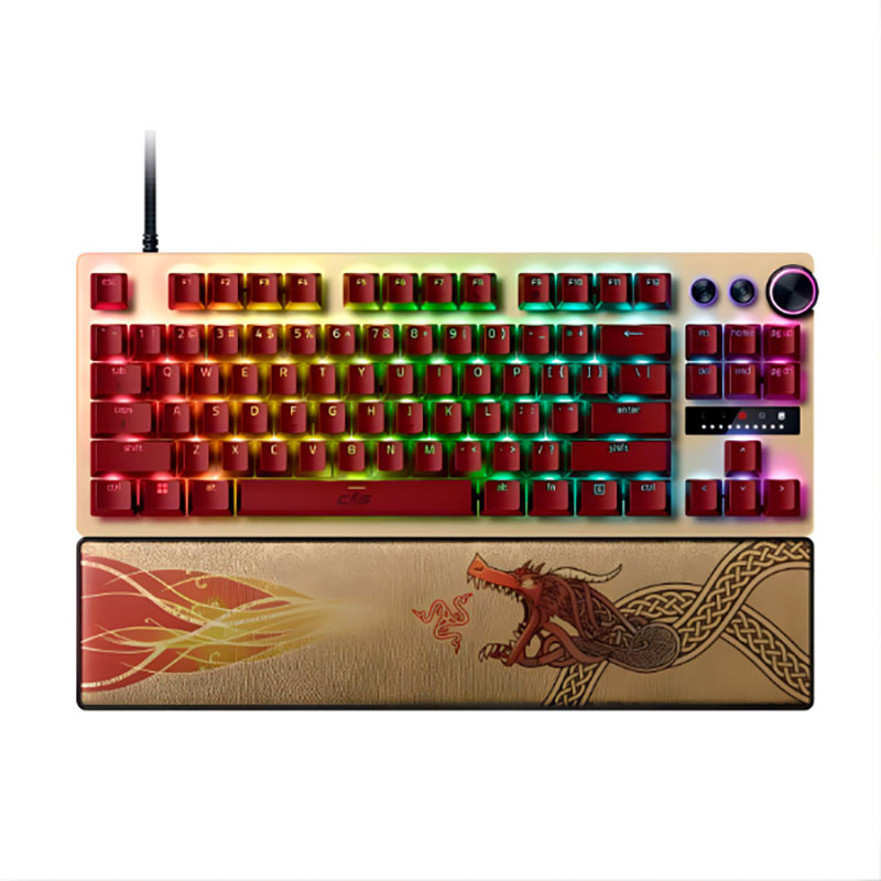 Bàn phím cơ Razer Huntsman V3 Pro Tenkeyless CS2 Counter-Strike 2 Edition Analog Optical RZ03-04982100-R3M1