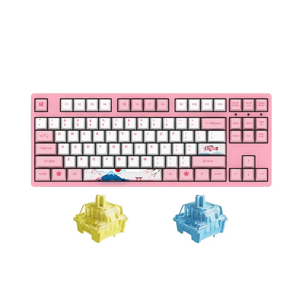 Bàn phím cơ TKL không dây AKKO 3087 RF World Tour Tokyo (AKKO Sw V3)