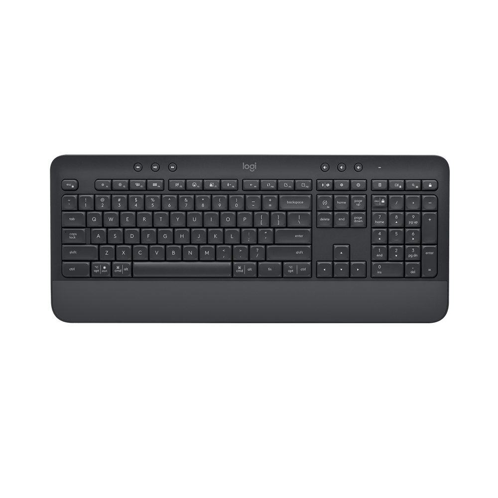 Bàn phím Không dây Logitech K650 Signature Graphite 920-010955