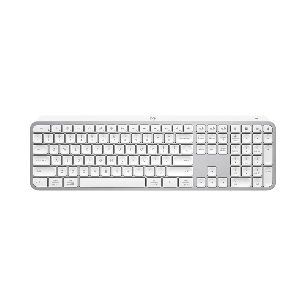 Bàn phím không dây Logitech MX Keys S Pale Gray 920-011564