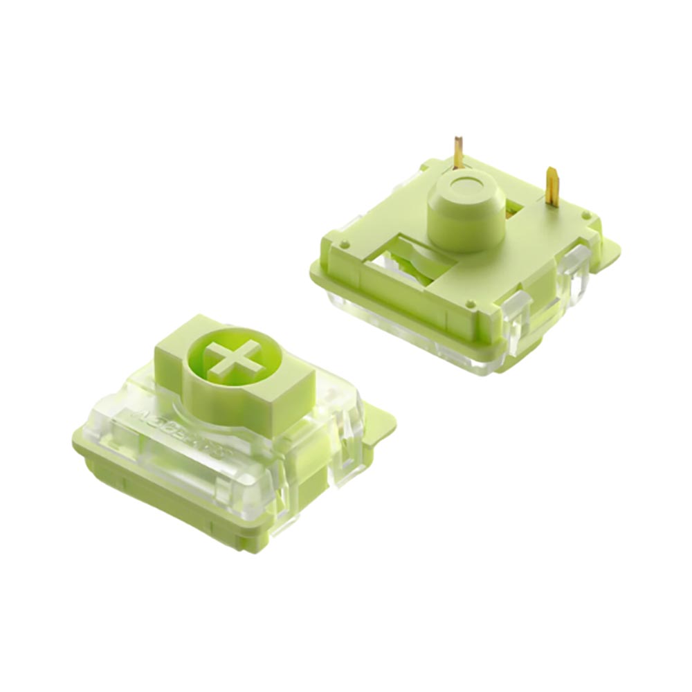 Bộ 100 switch cơ Nuphy Aloe Low Profile Switch 37±15gf 3 Pin (Linear Sw)