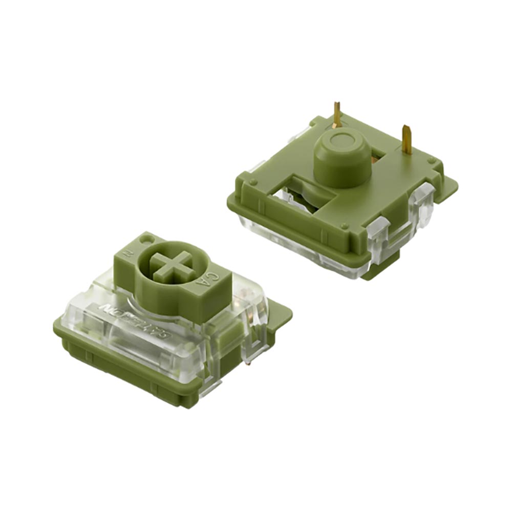 Bộ 100 switch cơ Nuphy Moss Low Profile Switch 60±15gf 3 Pin (Tactile Sw)