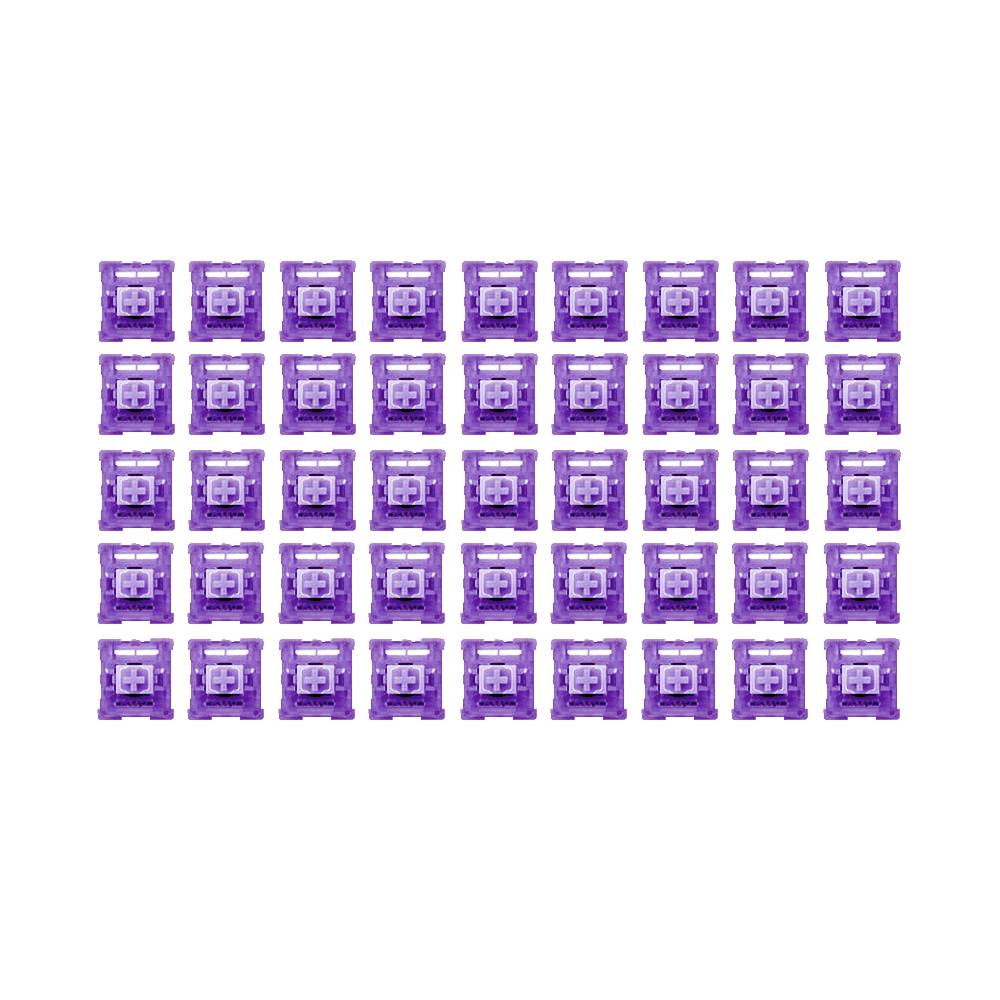 Bộ 45 Switch cơ Akko CS Jelly Purple