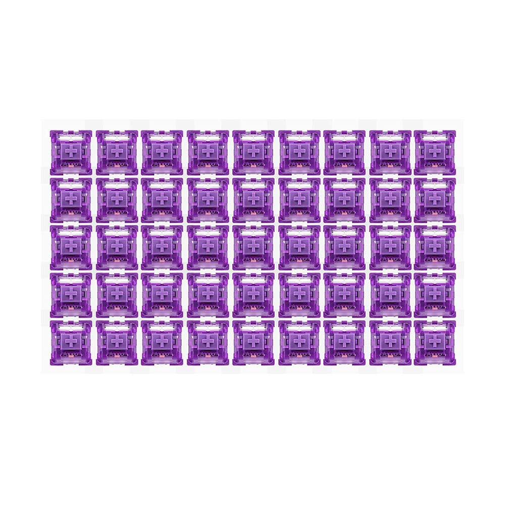 Bộ 45 Switch cơ Akko CS Lavender Purple Lubed