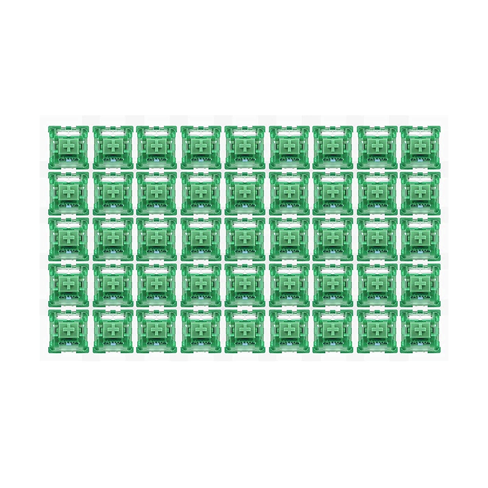 Bộ 45 Switch cơ Akko CS Matcha Green Lubed