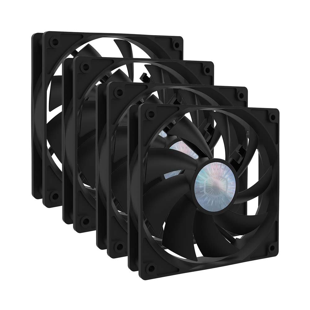 Bộ bốn Fan Case Cooler Master Silent Fan 120 SI2 R4-S2S-124K-R2