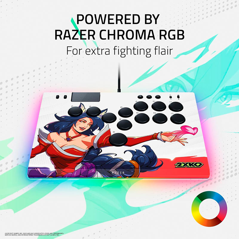 Bluefish Razor Edition Bộ điều khiển Arcade Razer Kitsune 2XKO Edition RZ06-05020600-R3A1