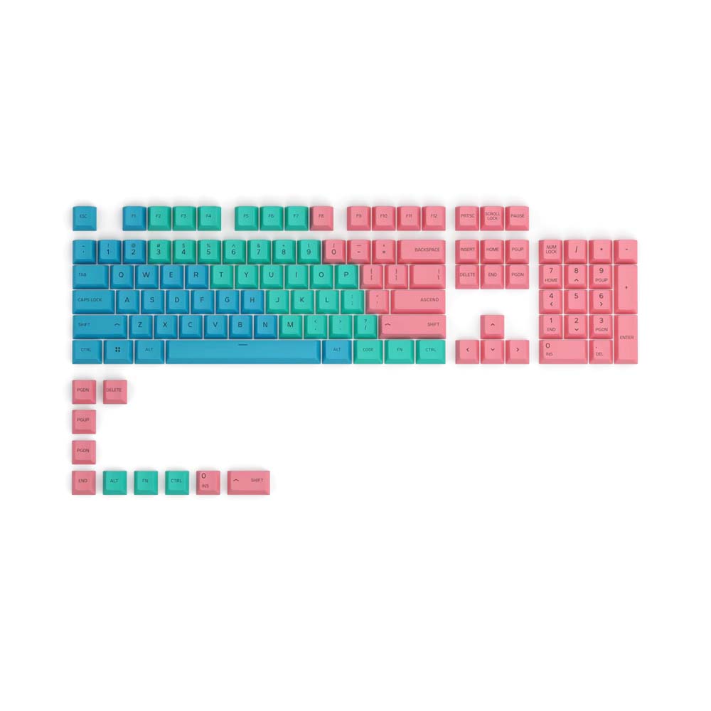 Bộ Keycap Glorious GPBT Pastel PBT Dye-sub Cherry Profile