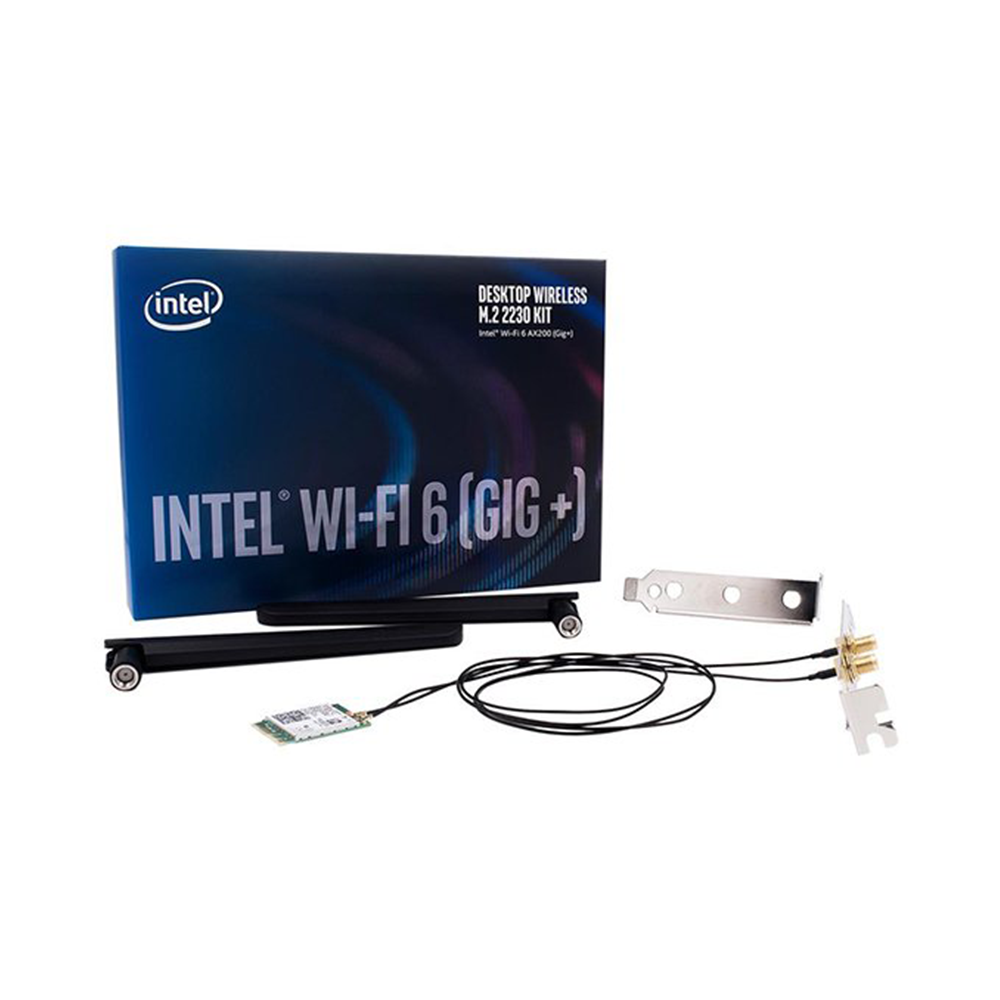 Card mạng Intel WiFi 6 AX200 Card-AX200.NGWG.DTK