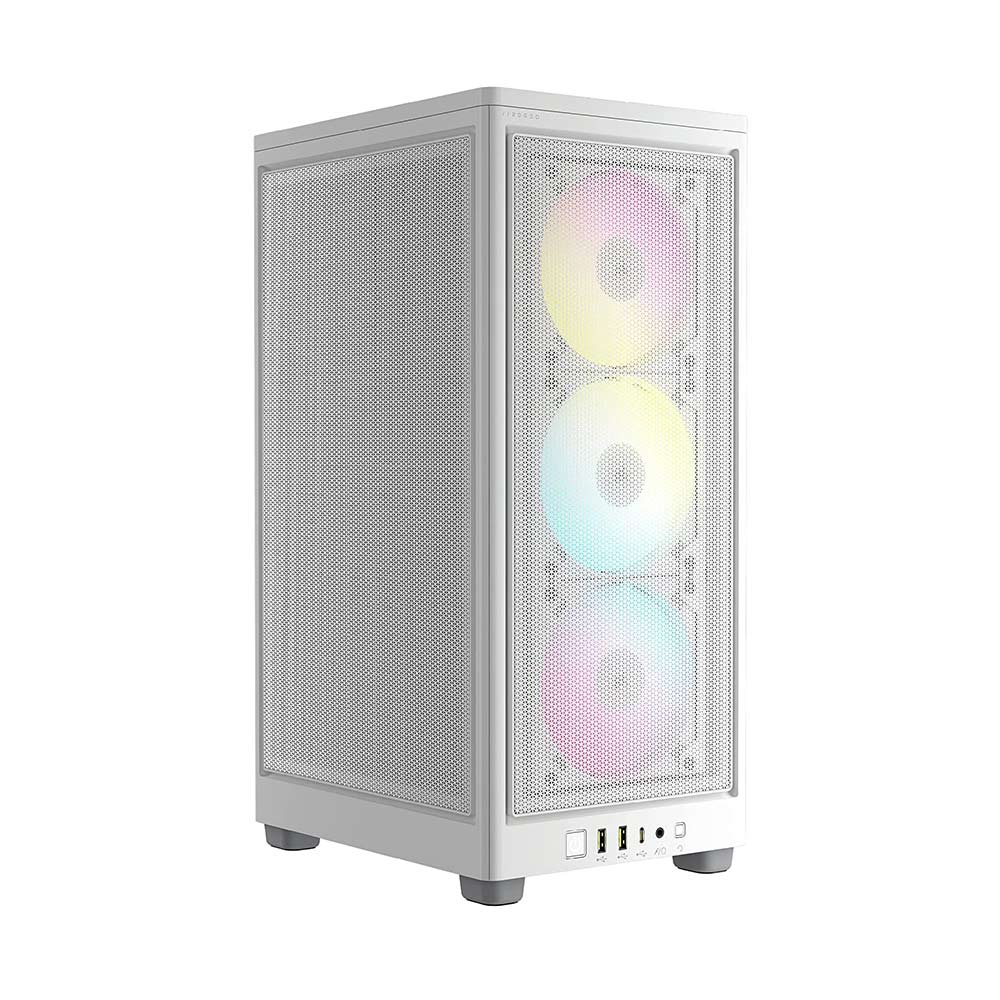 Case máy tính Corsair 2000D RGB Airflow Mini-ITX White CC-9011247-WW