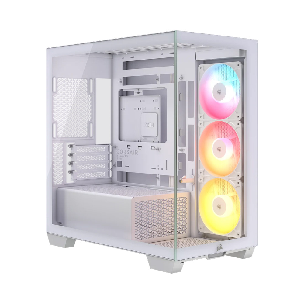 Case máy tính Corsair 2800X RS-R ARGB White CC-9011348-WW