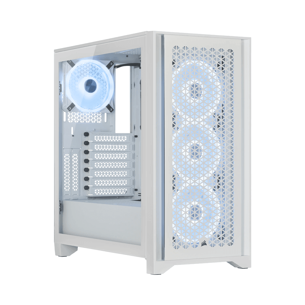 Case máy tính Corsair 4000D RGB Airflow QL True White CC-9011232-WW