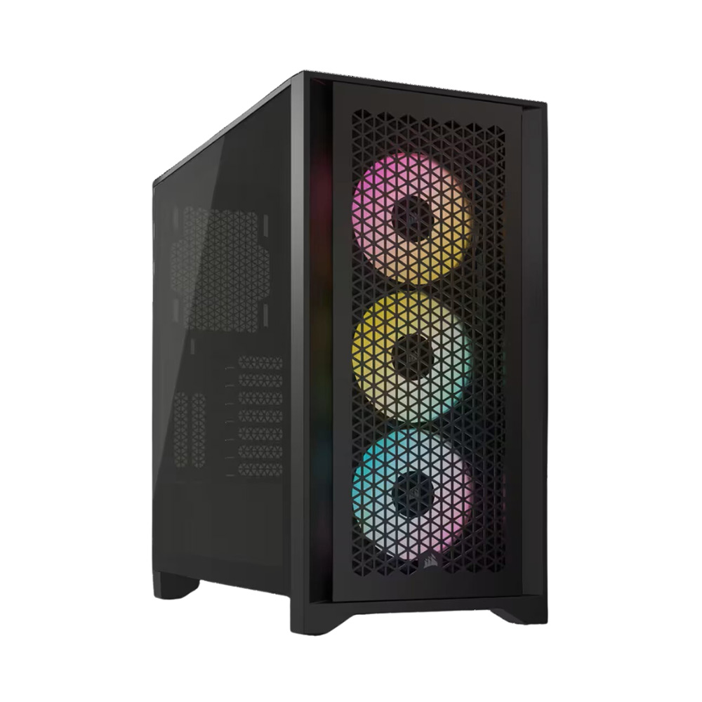 Case máy tính Corsair 4000D RGB Airflow TG Black CC-9011240-WW