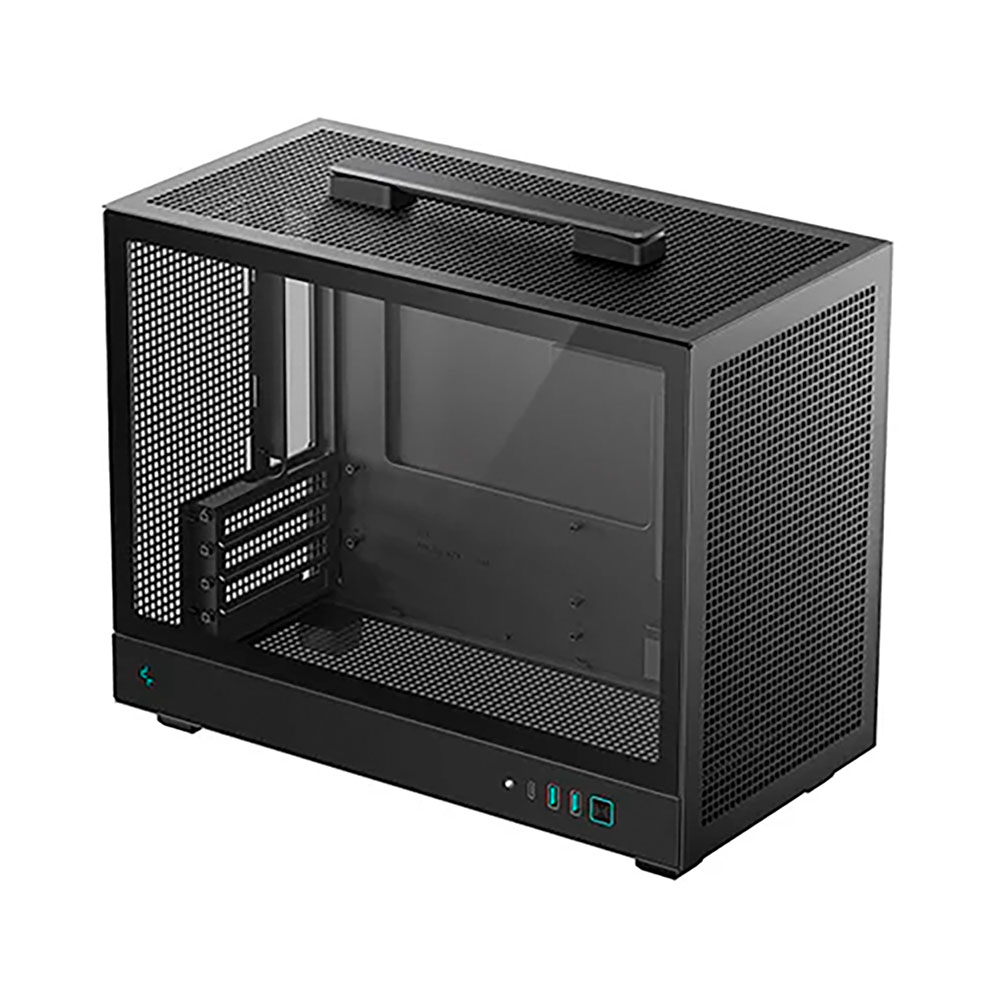 Case máy tính DeepCool CH160 PLUS Black  R-CH160-BKNGM0-G