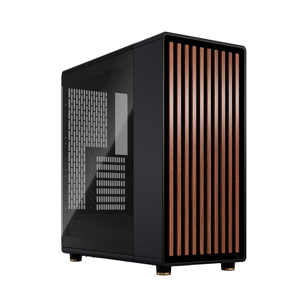 Case máy tính Fractal North Charcoal Black TG Dark FD-C-NOR1C-02