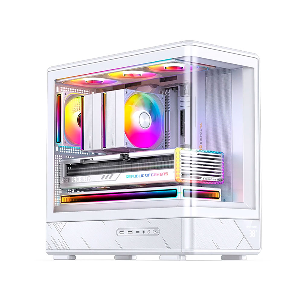 Case máy tính JONSBO D200 White