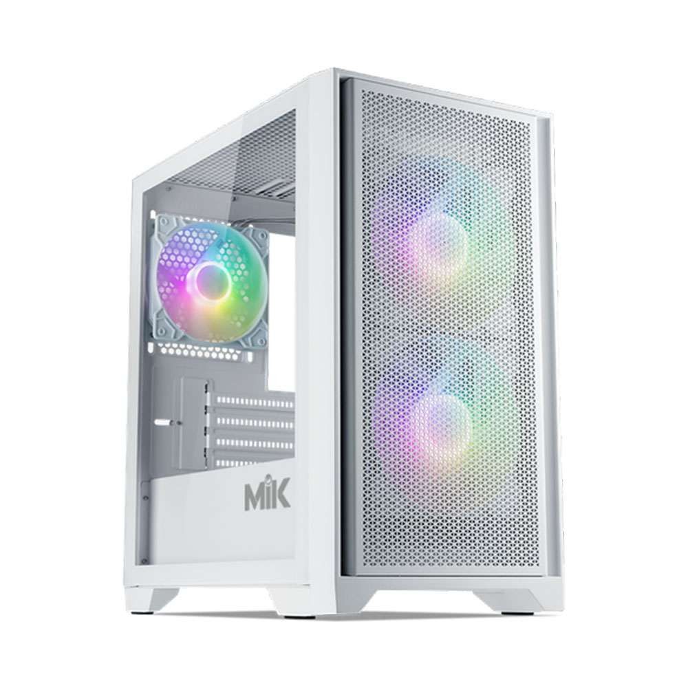 Case máy tính MIK MORAX White 3FA